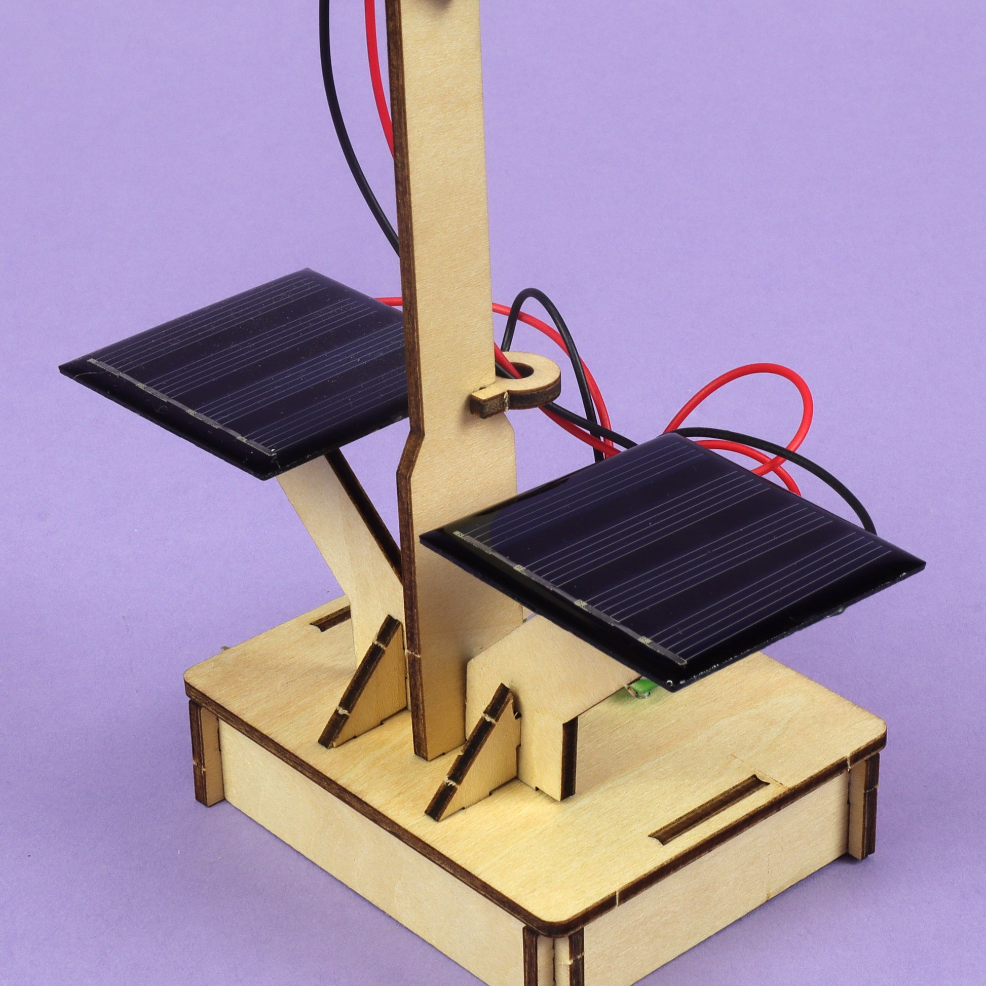 Solar Lamp DIY Kit | Light-Sensitive STEM Toy for Kids Ages 10+ - Niksstuff