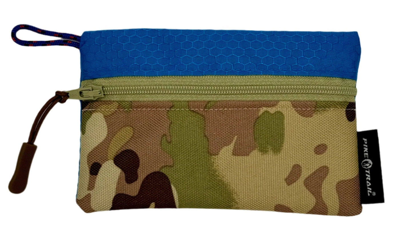 Pike Trail Upcycled Gaiter Wallet | Handcrafted in Missouri USA | Ultralight | Under 1 oz