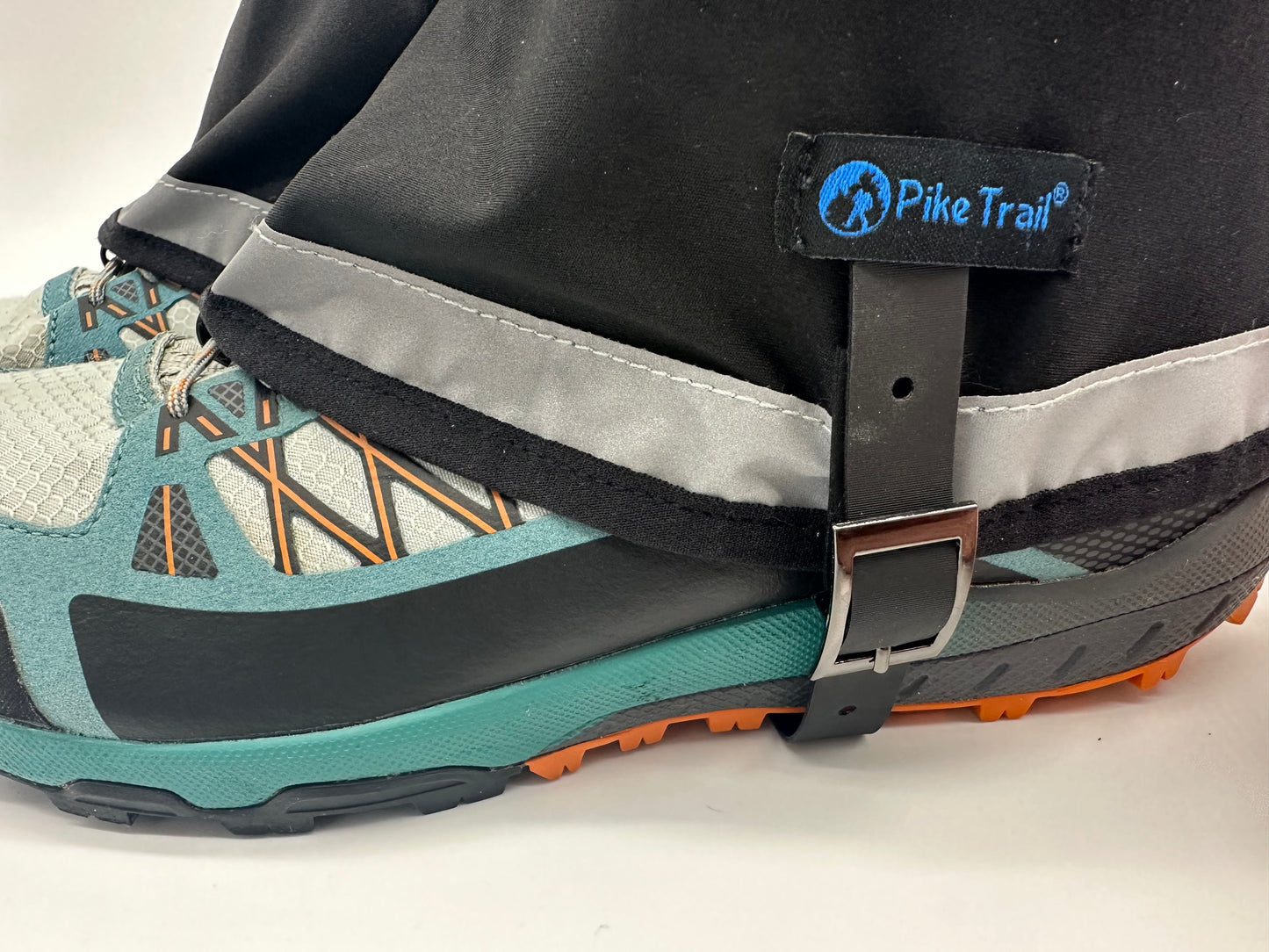 Pike Trail Mid Length Gaiters | 100% Waterproof | Rip-Stop Nylon | S/M Adjustable Fit