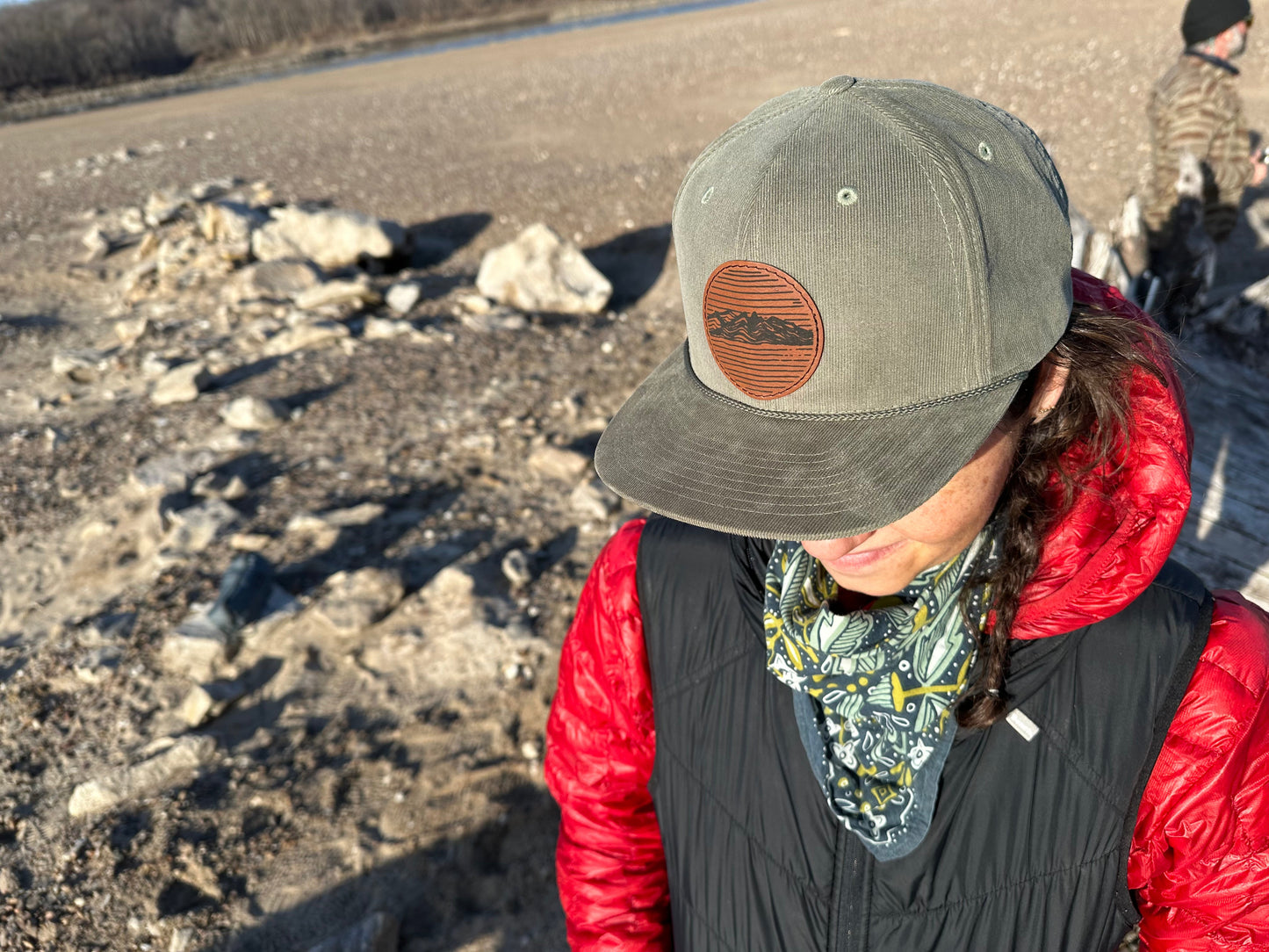 Pike Trail Rawhide Leather Patch Hat | Snapback | 6 Styles