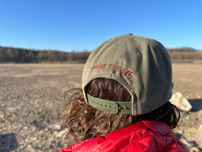 Pike Trail Rawhide Leather Patch Hat | Snapback | 6 Styles