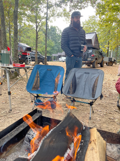 Pike Trail Ultralight Camp Chair | 2.2 lbs | 330 lb Capacity | Carry Bag Included
