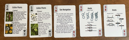 River Country Gear Life in a Pack Survival Playing Cards – 56 Waterproof Cards with Survival Tips