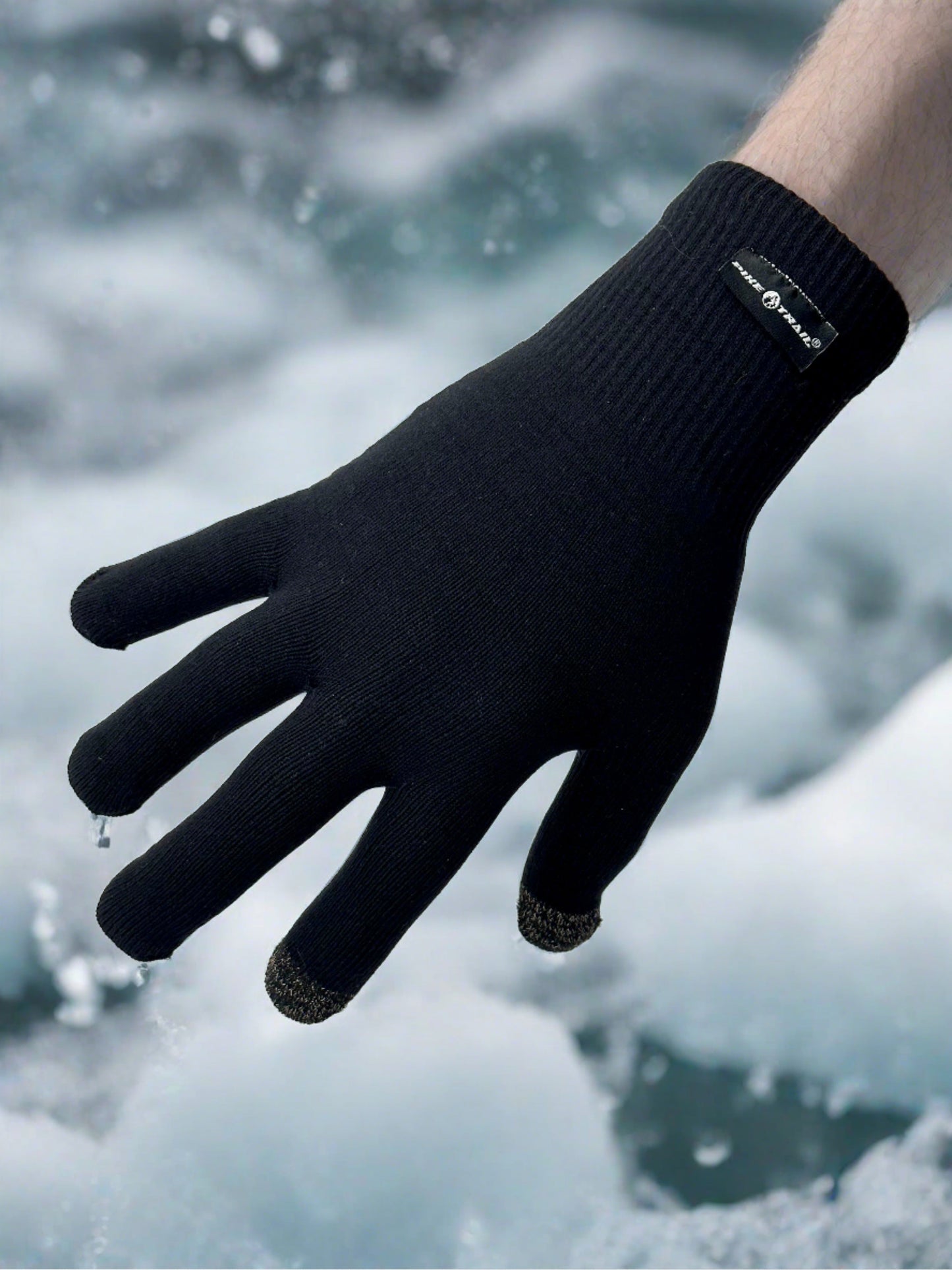 Pike Trail Water-Resistant Touchscreen Gloves | Windproof | M–XL | Carry Bag Included