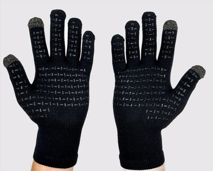 Pike Trail Water-Resistant Touchscreen Gloves | Windproof | M–XL | Carry Bag Included