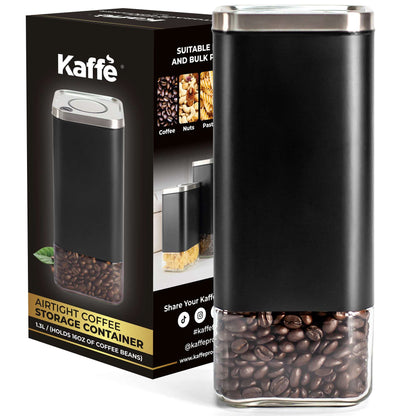 Kaffe 16oz Square Glass Airtight Food Storage Container