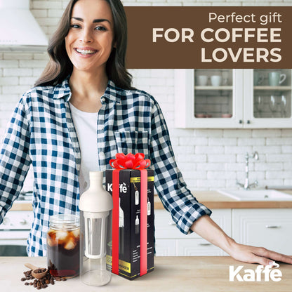 Kaffe Cold Brew Coffee Maker - 34oz Glass Pitcher KF9040