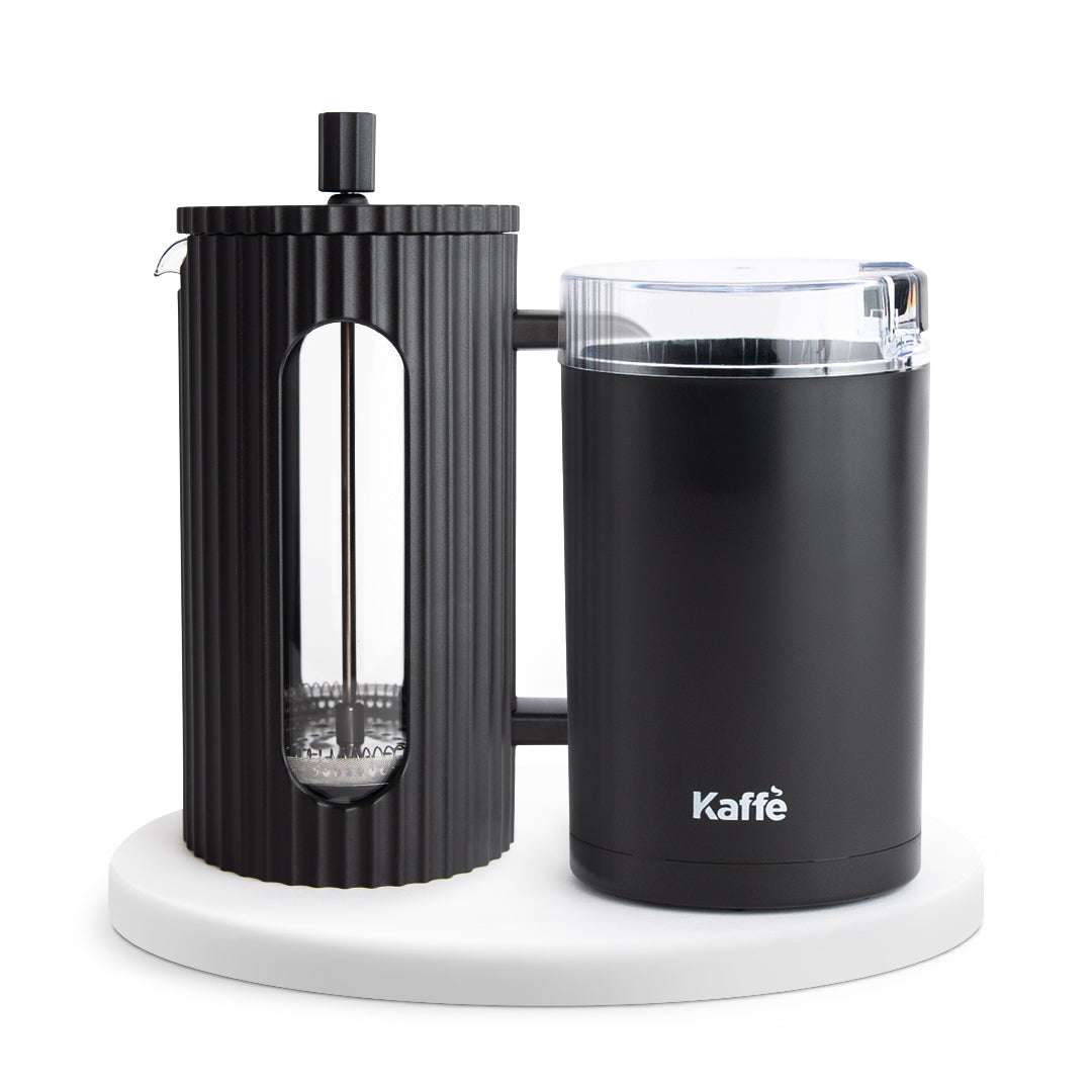 French Press Essentials Bundle - Black