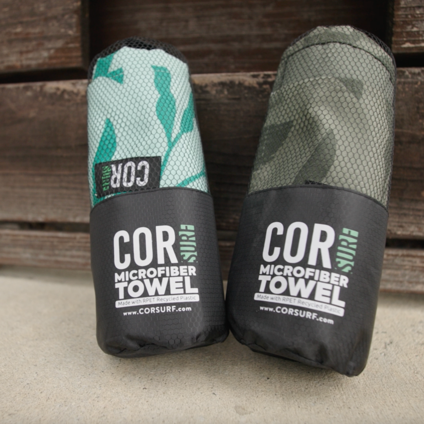 Quick-Dry Eco Travel Towel | Recycled RPET Microsuede | COR Surf - Niksstuff