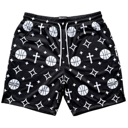 Bigger Than Basketball - Crossover - Shorts - Black | Youth & Adult - Niksstuff