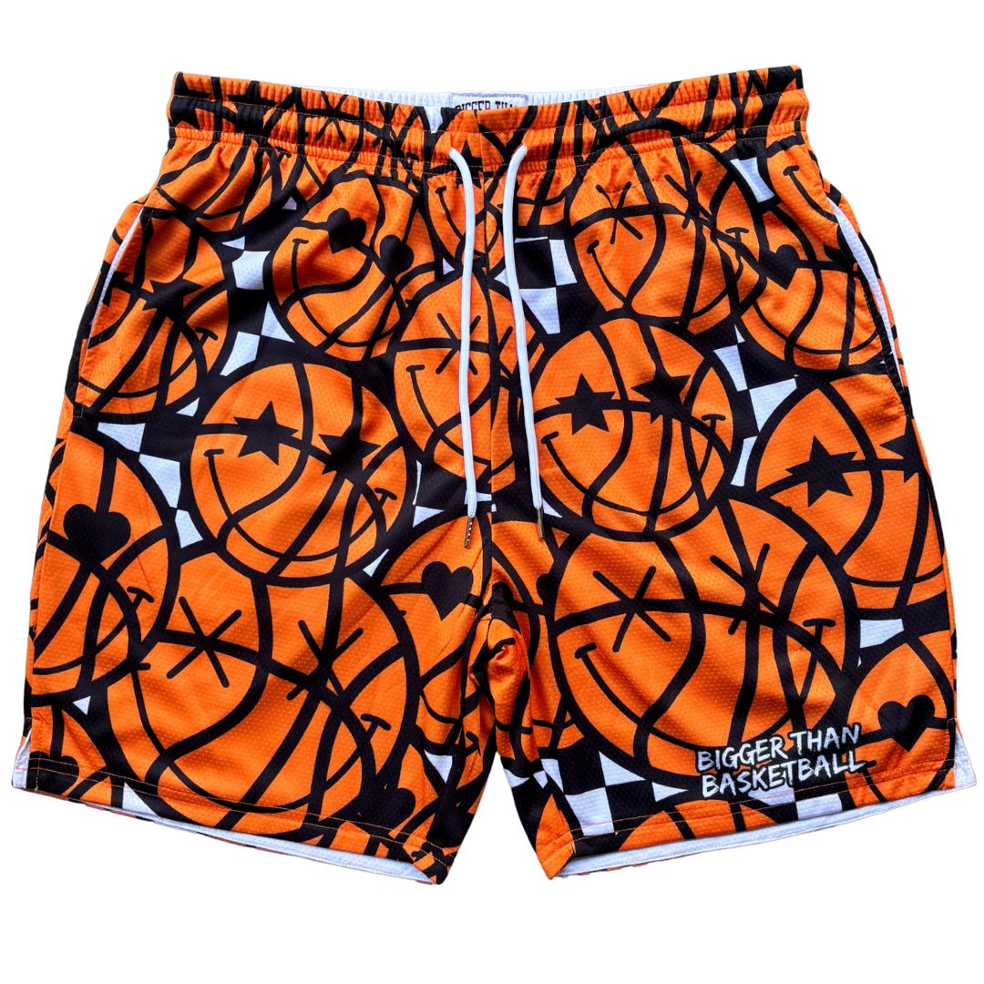Bigger Than Basketball - Game Face - Shorts | Youth & Adult - Niksstuff