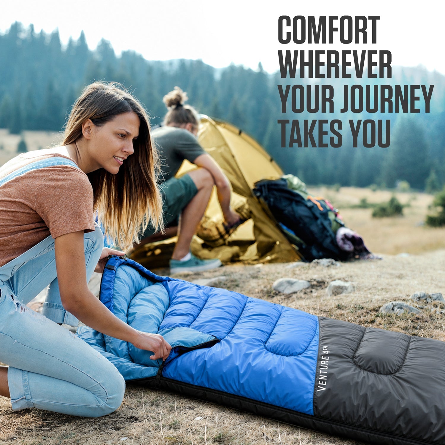 VENTURE 4TH 3-Season Sleeping Bag - Niksstuff