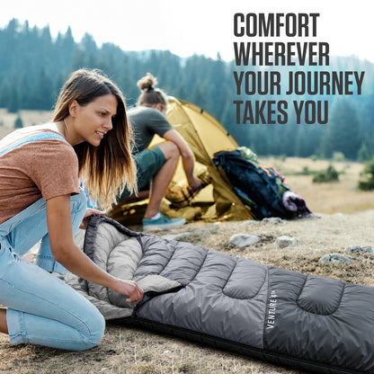 VENTURE 4TH 3-Season Sleeping Bag - Niksstuff