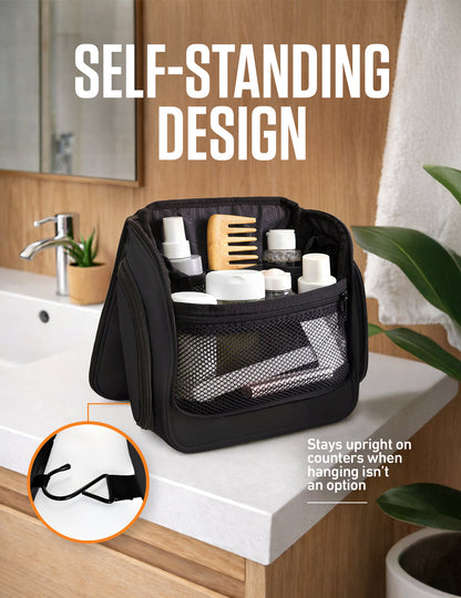 VENTURE 4TH Hanging Travel Toiletry Bag | TSA Compliant | 18 Colors & Designs - Niksstuff