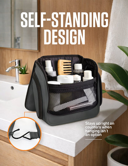 VENTURE 4TH Hanging Travel Toiletry Bag | TSA Compliant | 18 Colors & Designs - Niksstuff