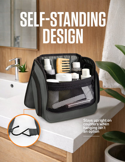 VENTURE 4TH Hanging Travel Toiletry Bag | TSA Compliant | 18 Colors & Designs - Niksstuff