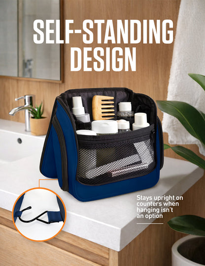 VENTURE 4TH Hanging Travel Toiletry Bag | TSA Compliant | 18 Colors & Designs - Niksstuff