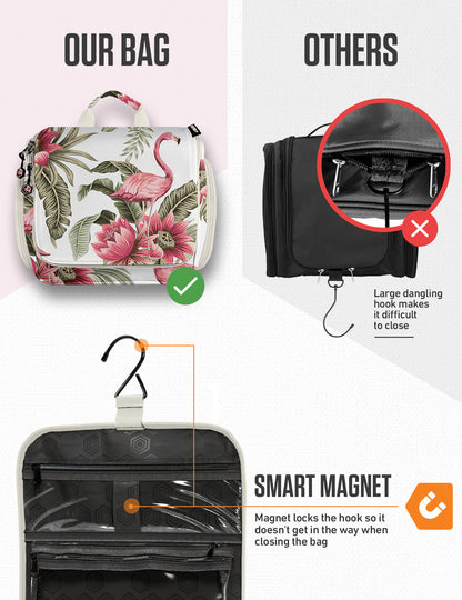 VENTURE 4TH Hanging Travel Toiletry Bag | TSA Compliant | 18 Colors & Designs - Niksstuff