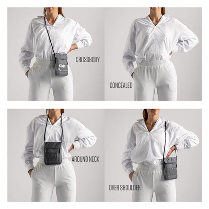 VENTURE 4TH Travel Neck Pouch | RFID Blocking | 210D Ripstop Nylon | 8 Colors - Niksstuff