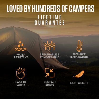 VENTURE 4TH 3-Season Sleeping Bag - Niksstuff