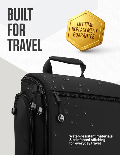 VENTURE 4TH Hanging Travel Toiletry Bag | TSA Compliant | 18 Colors & Designs - Niksstuff