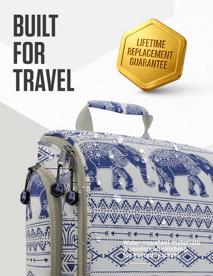 VENTURE 4TH Hanging Travel Toiletry Bag | TSA Compliant | 18 Colors & Designs - Niksstuff