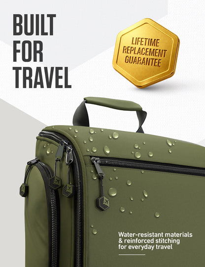 VENTURE 4TH Hanging Travel Toiletry Bag | TSA Compliant | 18 Colors & Designs - Niksstuff