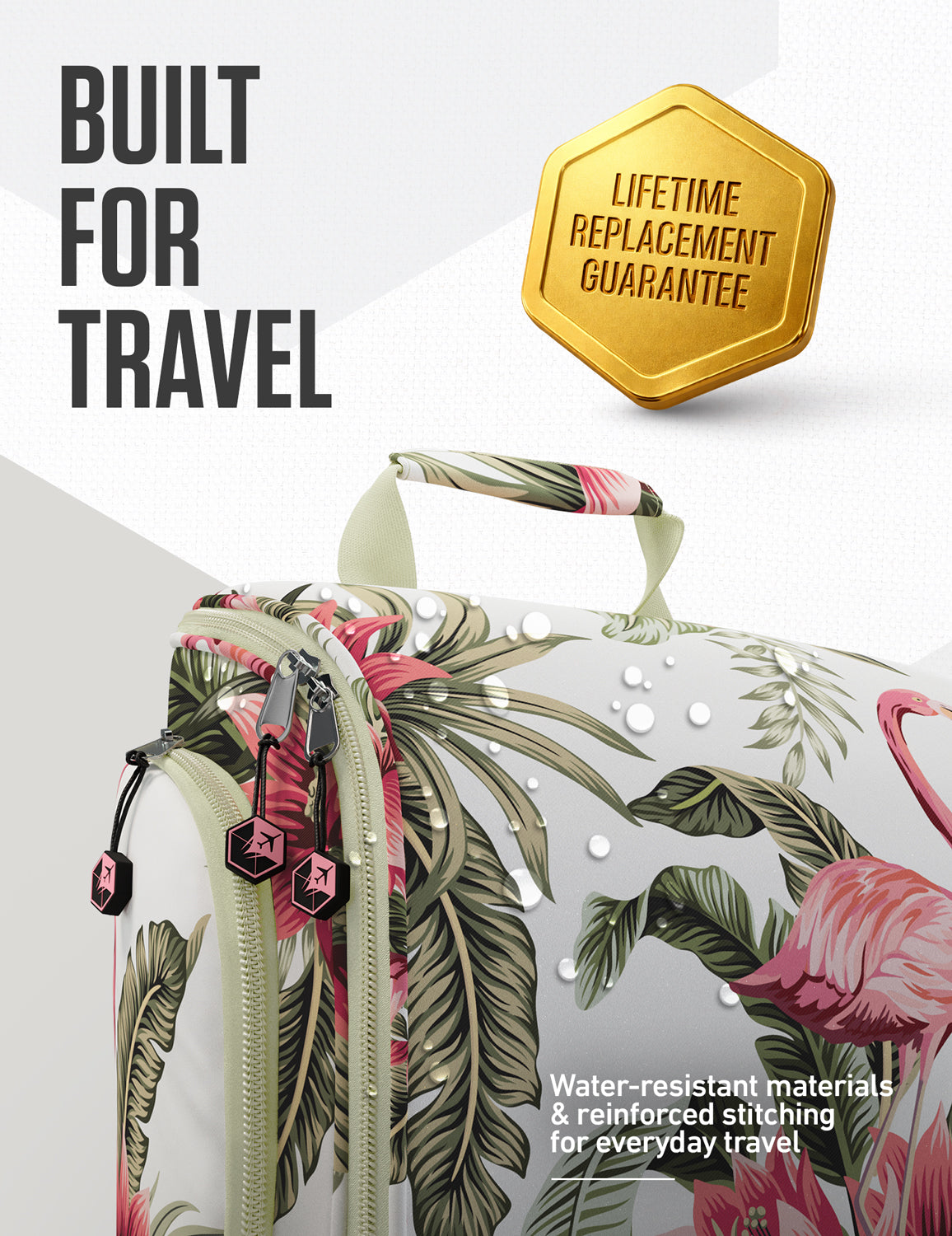 VENTURE 4TH Hanging Travel Toiletry Bag | TSA Compliant | 18 Colors & Designs - Niksstuff