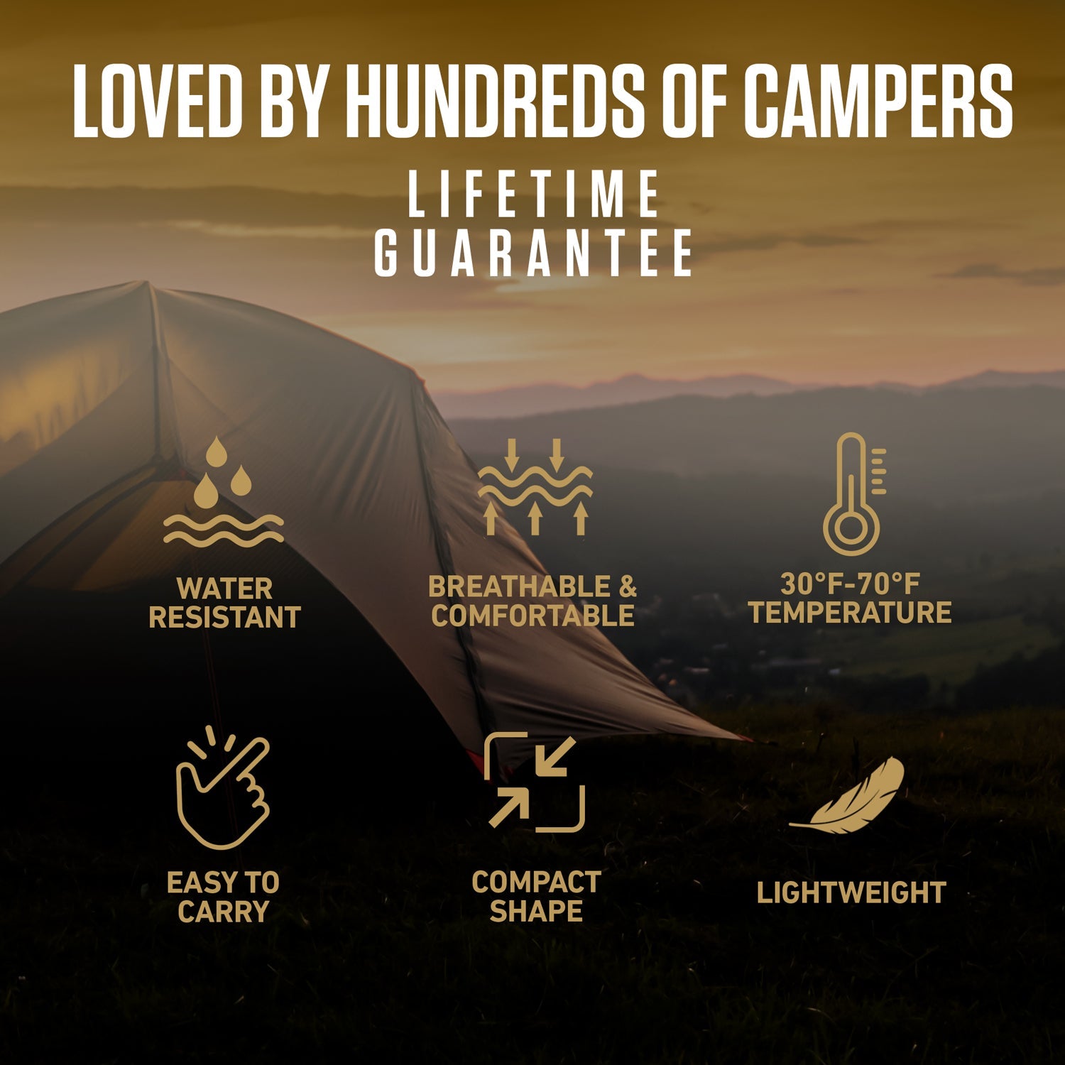 VENTURE 4TH Double Sleeping Bag for Two | 3-Season | 30°F–70°F - Niksstuff