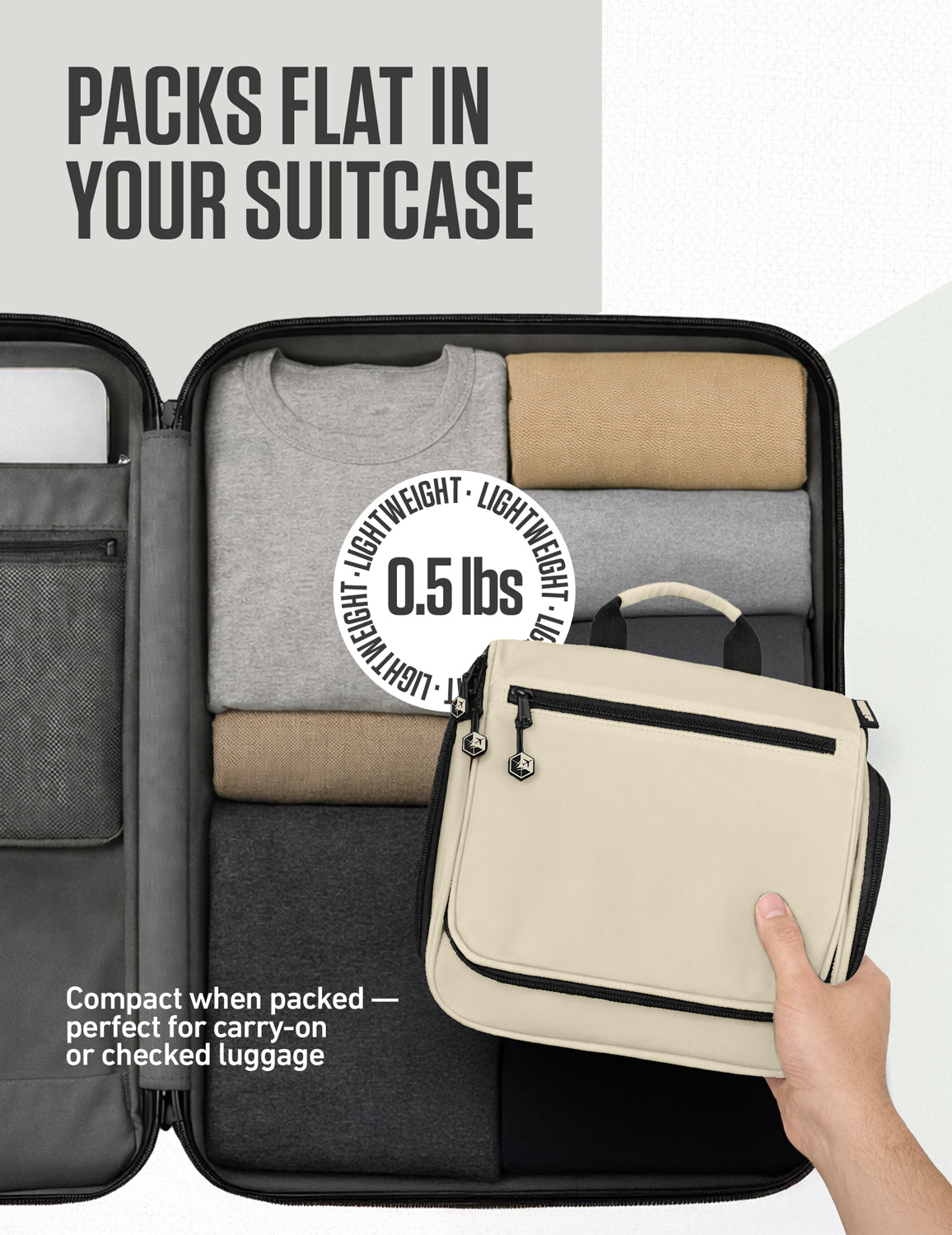 VENTURE 4TH Hanging Travel Toiletry Bag | TSA Compliant | 18 Colors & Designs - Niksstuff