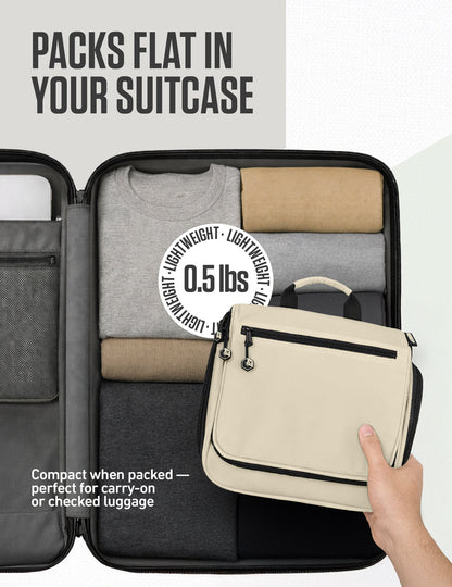 VENTURE 4TH Hanging Travel Toiletry Bag | TSA Compliant | 18 Colors & Designs - Niksstuff