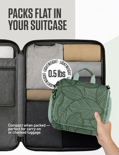 VENTURE 4TH Hanging Travel Toiletry Bag | TSA Compliant | 18 Colors & Designs - Niksstuff