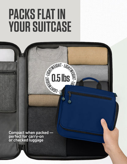VENTURE 4TH Hanging Travel Toiletry Bag | TSA Compliant | 18 Colors & Designs - Niksstuff