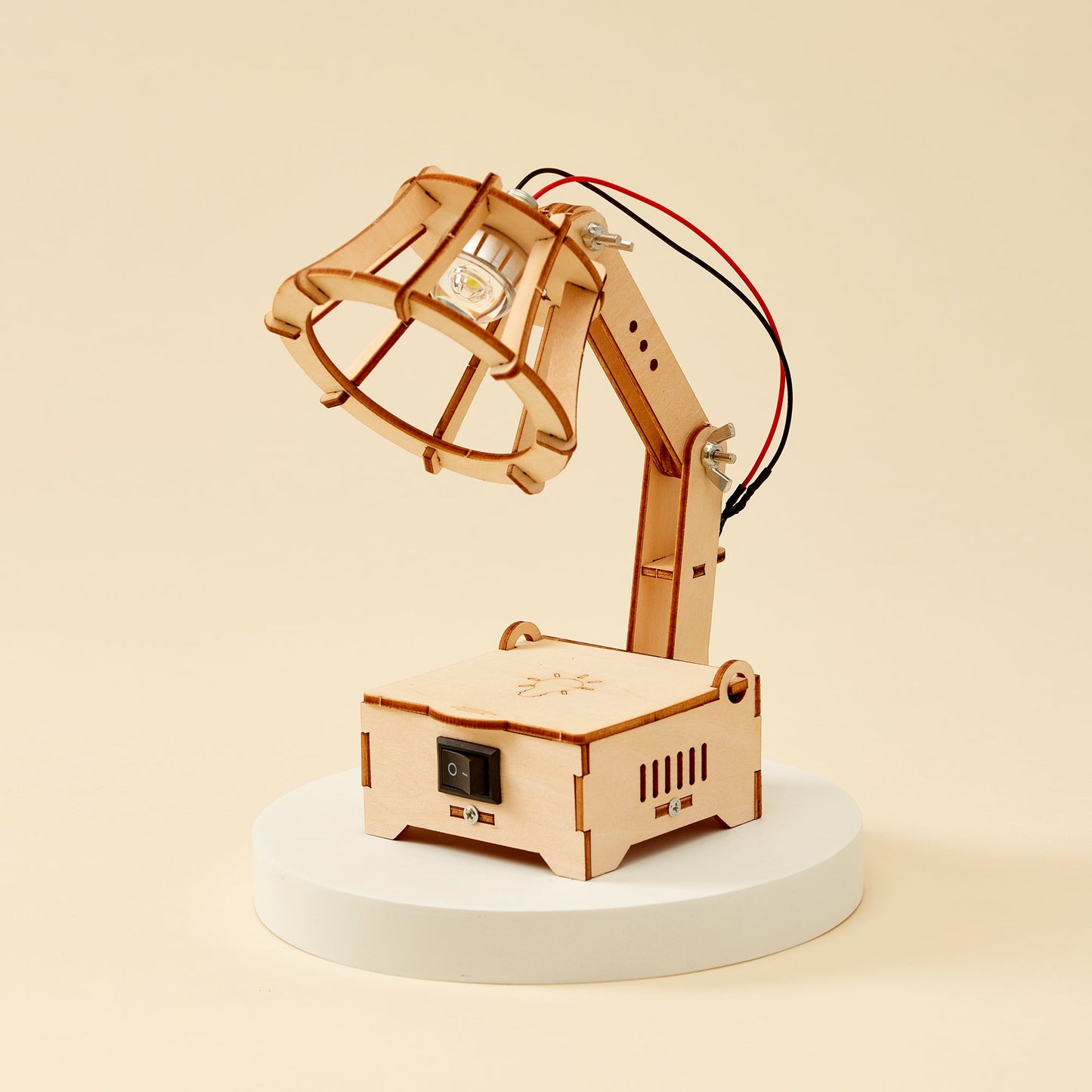 LED Lamp DIY Kit | Electrical Circuits STEM Toy for Kids Ages 8+ - Niksstuff