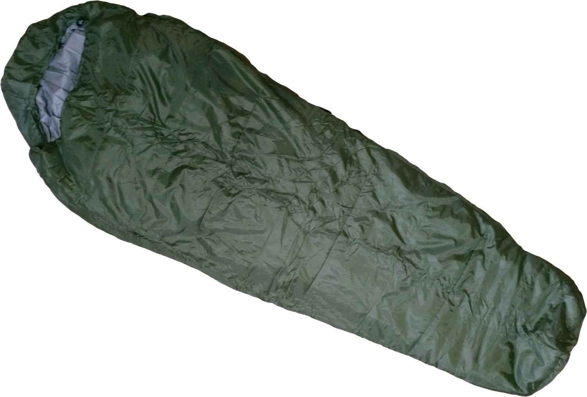 River Country Gear 3-Season Sleeping Bag – 40°F Rated, Drawstring Hood, Dual Heat Barriers