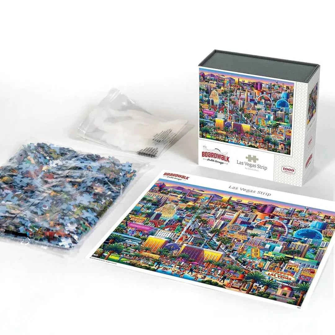 Las Vegas Strip 1000 Piece Jigsaw Puzzle | Made in USA