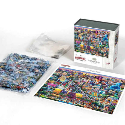 Las Vegas Strip 1000 Piece Jigsaw Puzzle | Made in USA