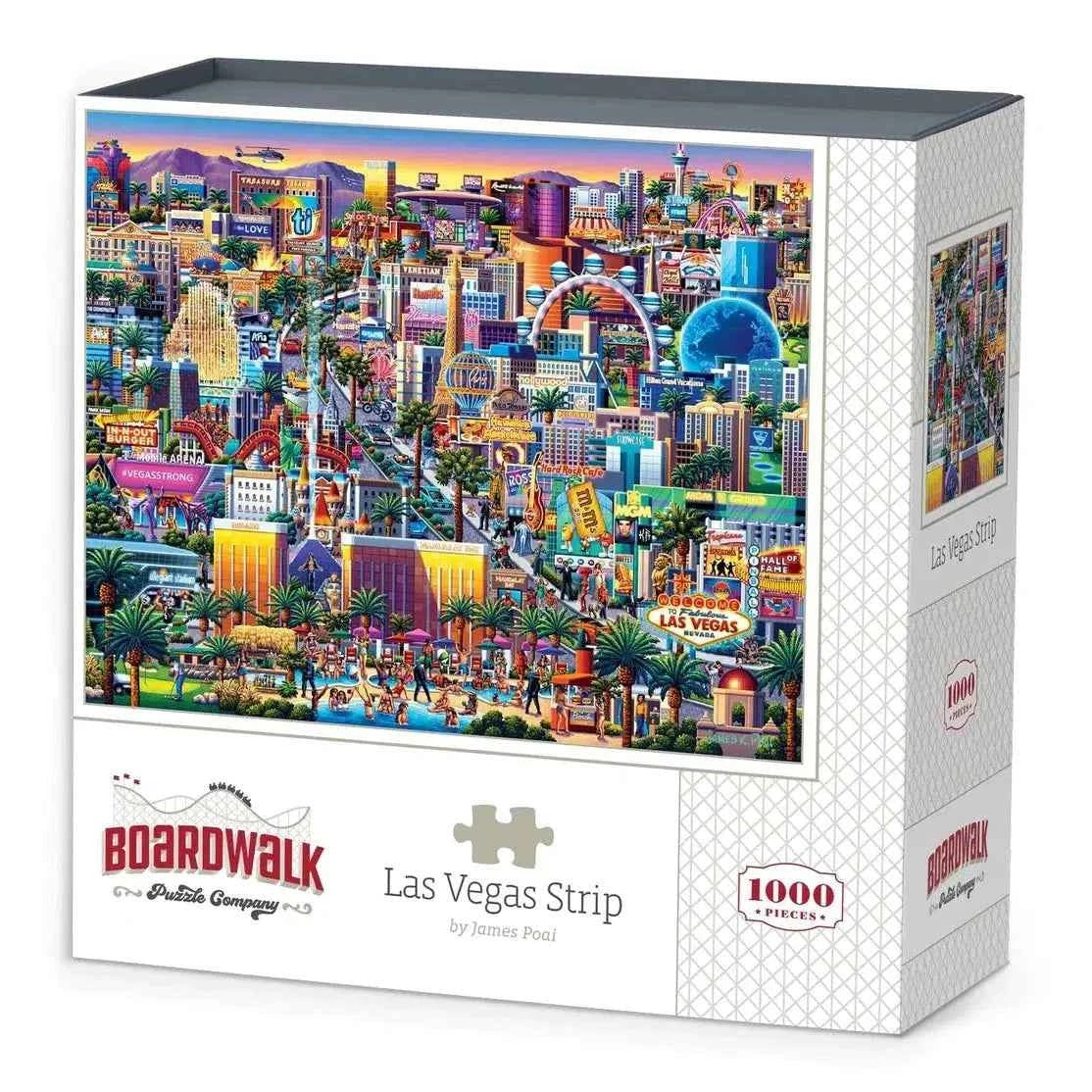 Las Vegas Strip 1000 Piece Jigsaw Puzzle | Made in USA