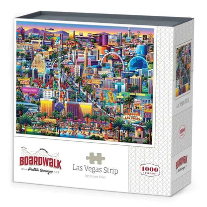 Las Vegas Strip 1000 Piece Jigsaw Puzzle | Made in USA