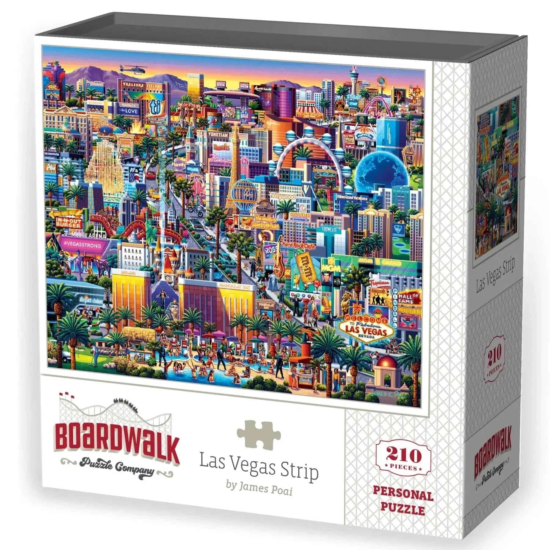 Las Vegas Strip 210 Piece Jigsaw Puzzle | Ages 5+