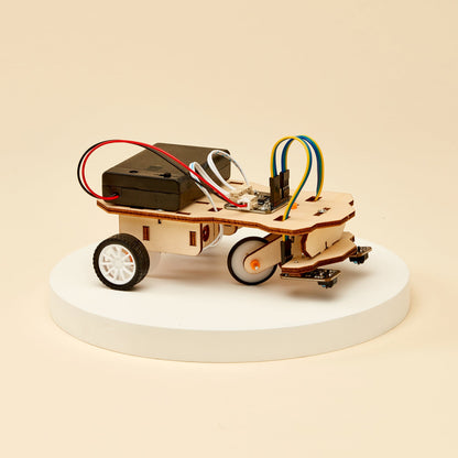 Line Follower Robot DIY Kit | Autonomous Robotics STEM Toy Ages 10+ - Niksstuff
