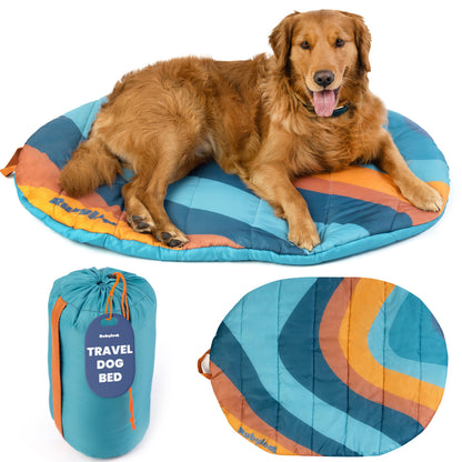Rubyloo Travel Dog Bed | Foldable & Packable | Ripstop Nylon | Small, Medium or Large