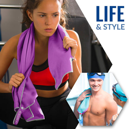 VENTURE 4TH Quick-Dry Microfiber Travel Towel | 3 Sizes | 9 Colors - Niksstuff