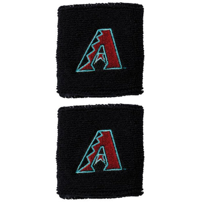 Franklin MLB 2.5" Wristbands | Official Team Logo | Terrycloth | One Size | 29 Teams - Niksstuff