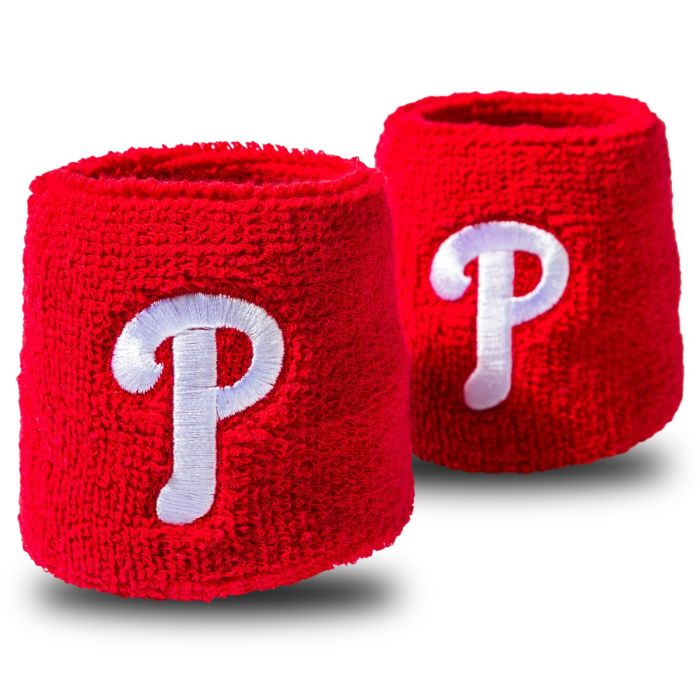 Franklin MLB 2.5" Wristbands | Official Team Logo | Terrycloth | One Size | 29 Teams - Niksstuff