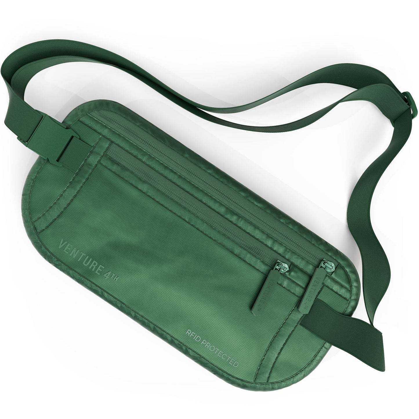 VENTURE 4TH RFID Blocking Travel Money Belt | Fits Up to 56" Waist | 8 Colors - Niksstuff