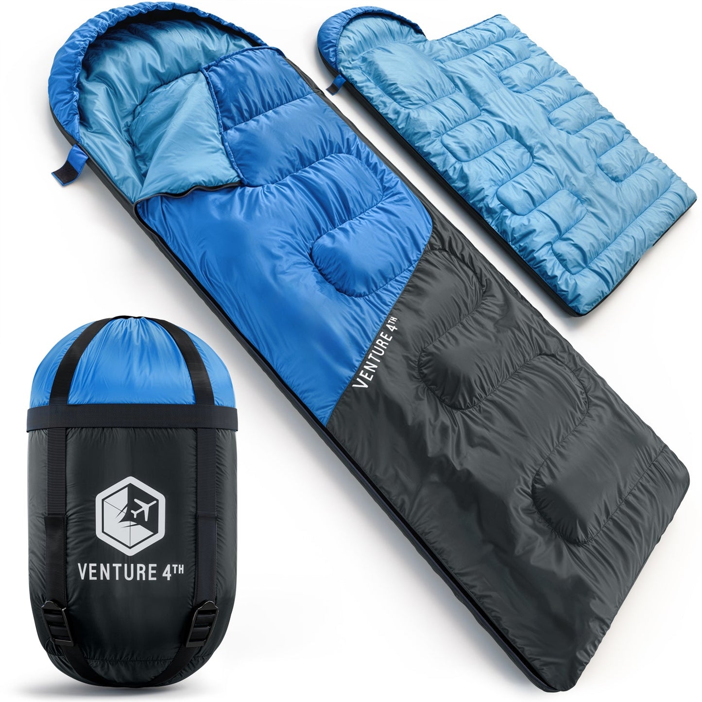 VENTURE 4TH 3-Season Sleeping Bag - Niksstuff