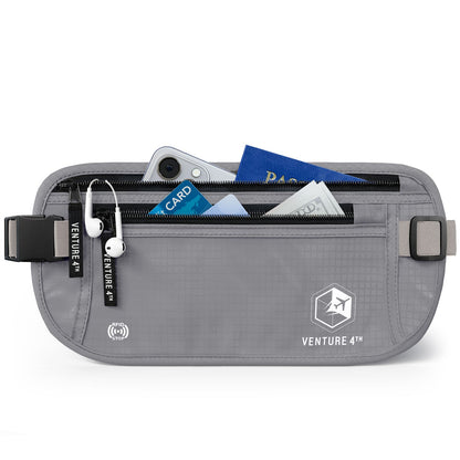 VENTURE 4TH RFID Safe Money Belt | Fits Up to 56" Waist | 12 Colors - Niksstuff