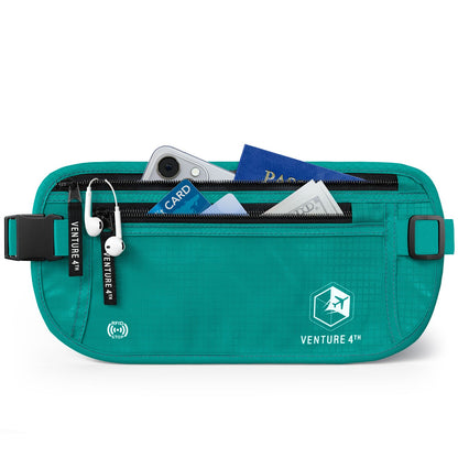 VENTURE 4TH RFID Safe Money Belt | Fits Up to 56" Waist | 12 Colors - Niksstuff