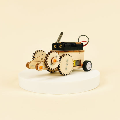 Gear Car DIY Kit | Educational STEM Toy for Kids Ages 8+ - Niksstuff